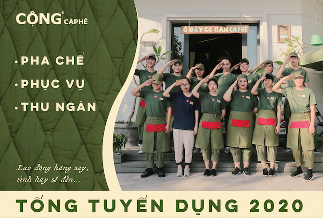 Cộng Cà Phê: Tổng Tuyển Dụng 2020